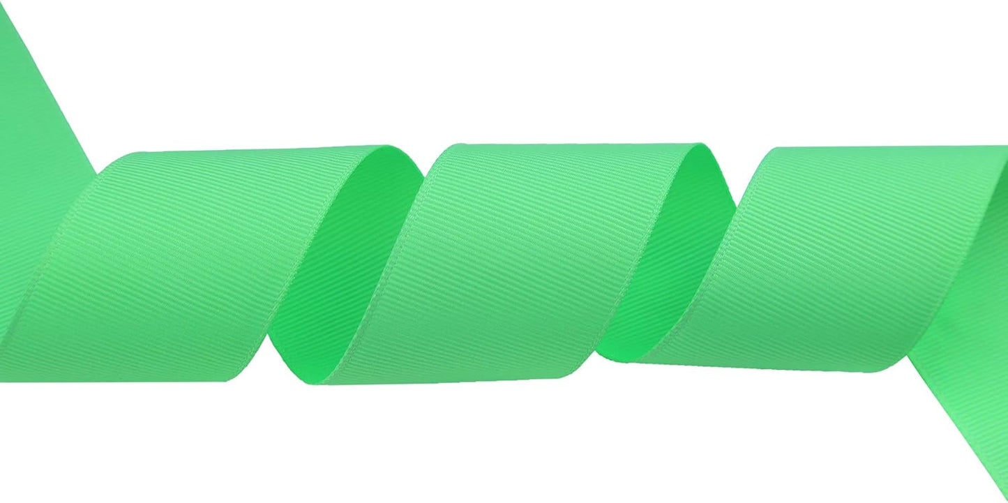 ITIsparkle 11/2" Inch Grosgrain Ribbon 25 Yards-Roll Set for Gift Wrapping Cake Decoration Party Favor Hair Braids Hair Bow Baby Shower Decoration Floral Arrangement Craft Supplies, Mint Ribbon