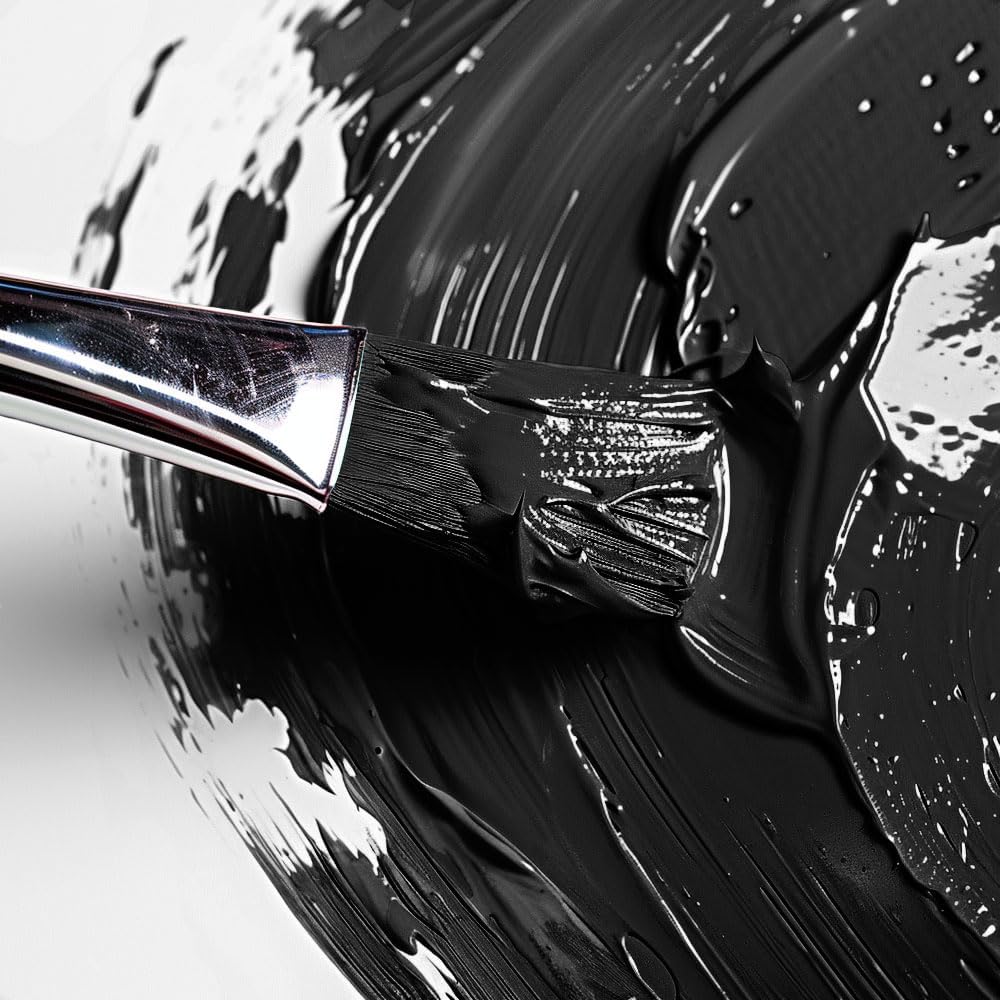 Mont Marte Discovery School Acrylic, Black, 1/2 Gallon (2 Liter). Ideal for Students and Artists. Excellent Coverage and Fast Drying. Pump Lid Included.