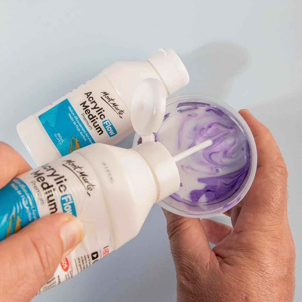 Mont Marte Premium Acrylic Flow Medium 8.45oz (250ml)