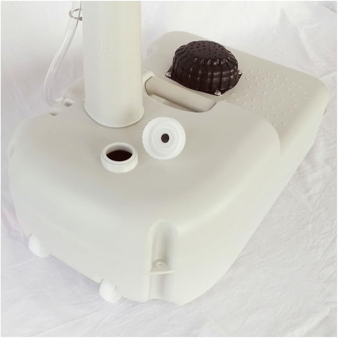 Portable Sink and Toilet - Detachable Outdoor Sink Station and Camping Toilet - 19L Hand Washing Station with Foot Pump - 20L Waste Holding Tank Flushing Toilet - Perfect for Camping RV Boat Travel