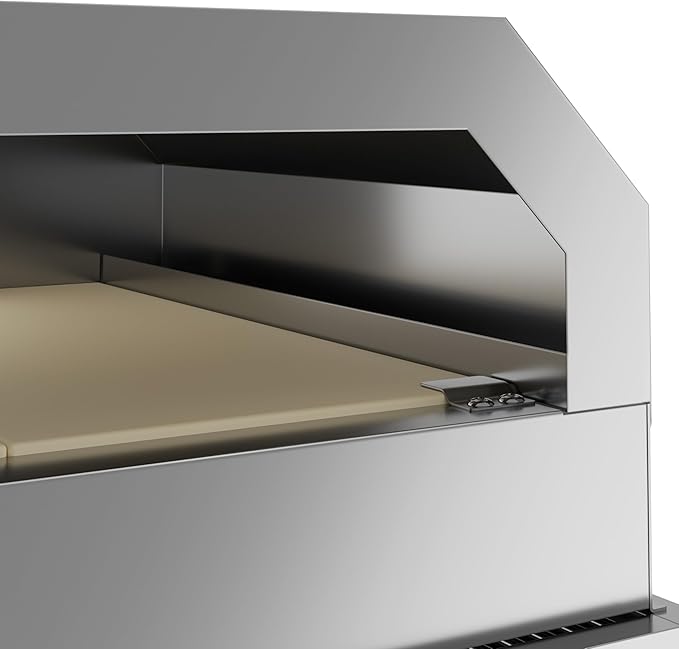 KoolMore 36 in. Commercial Outdoor Propane Grill With Pizza Oven, ETL Listed in Stainless-Steel (CGKIT3-36P)