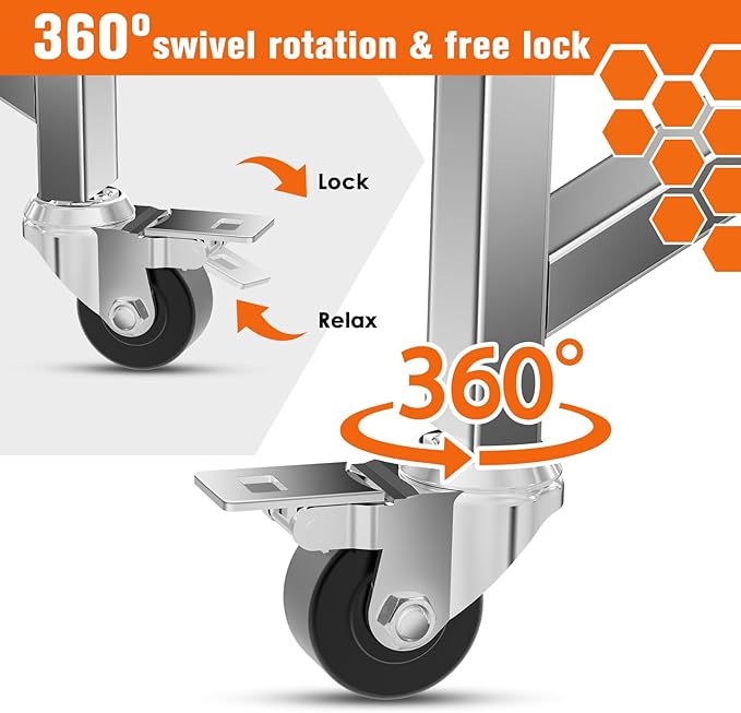 Universal Firepit Stand for 15" 17" 19.5" 22" 25" 27" FirePit, Stainless Steel Camping Fire Pit Stand for Solo Stove Ranger, Bonfire, Yukon, Outdoor Fireplace Accessory for Solo Stove & Other Fire Pit