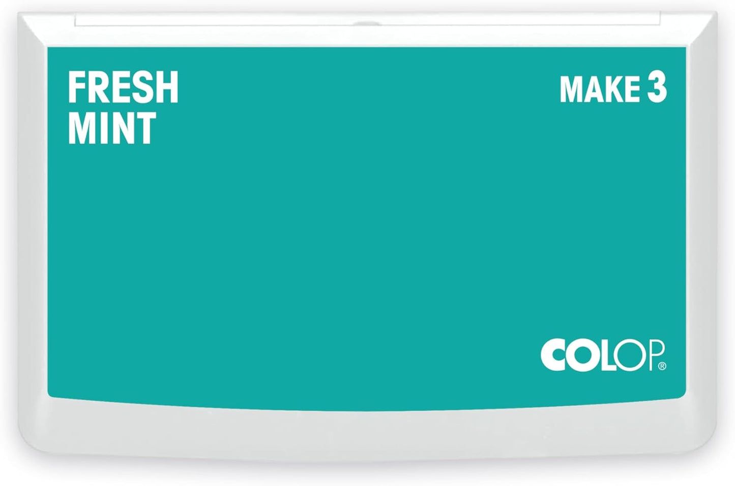 COLOP Make Series, Ink Stamp Pads, with Non-Toxic Premium Ink, Water-Based Acid-Free (Fresh Mint, Make 3-3-1/2" x 6-1/4")