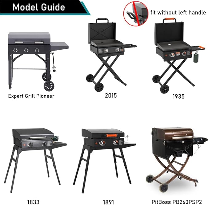 ZJYWSCH Griddle Cover for Blackstone 22 17 Inch Griddle with Hood and Stand, for Blackstone Adventure Ready 22" 1891 1833 2341, On The Go 1935 1939 1967 2015, for Pit Boss PB260PSP2