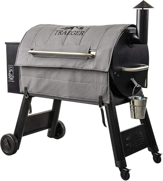 Traeger Grills BAC628 Pro 34 Insulation Blanket Grill Accessory, Grey