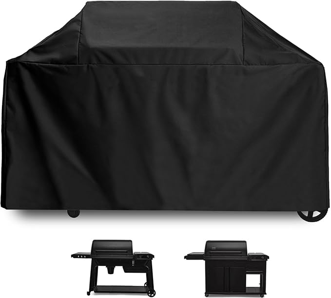 ZJYWSCH Grill Cover for Traeger Woodridge Pro & Woodridge Elite Wood Pellet Grill Smoker Outdoor Waterproof for Traeger TFB97JLH TFC97XLH Full Length Cover BAC776 Heavy Duty