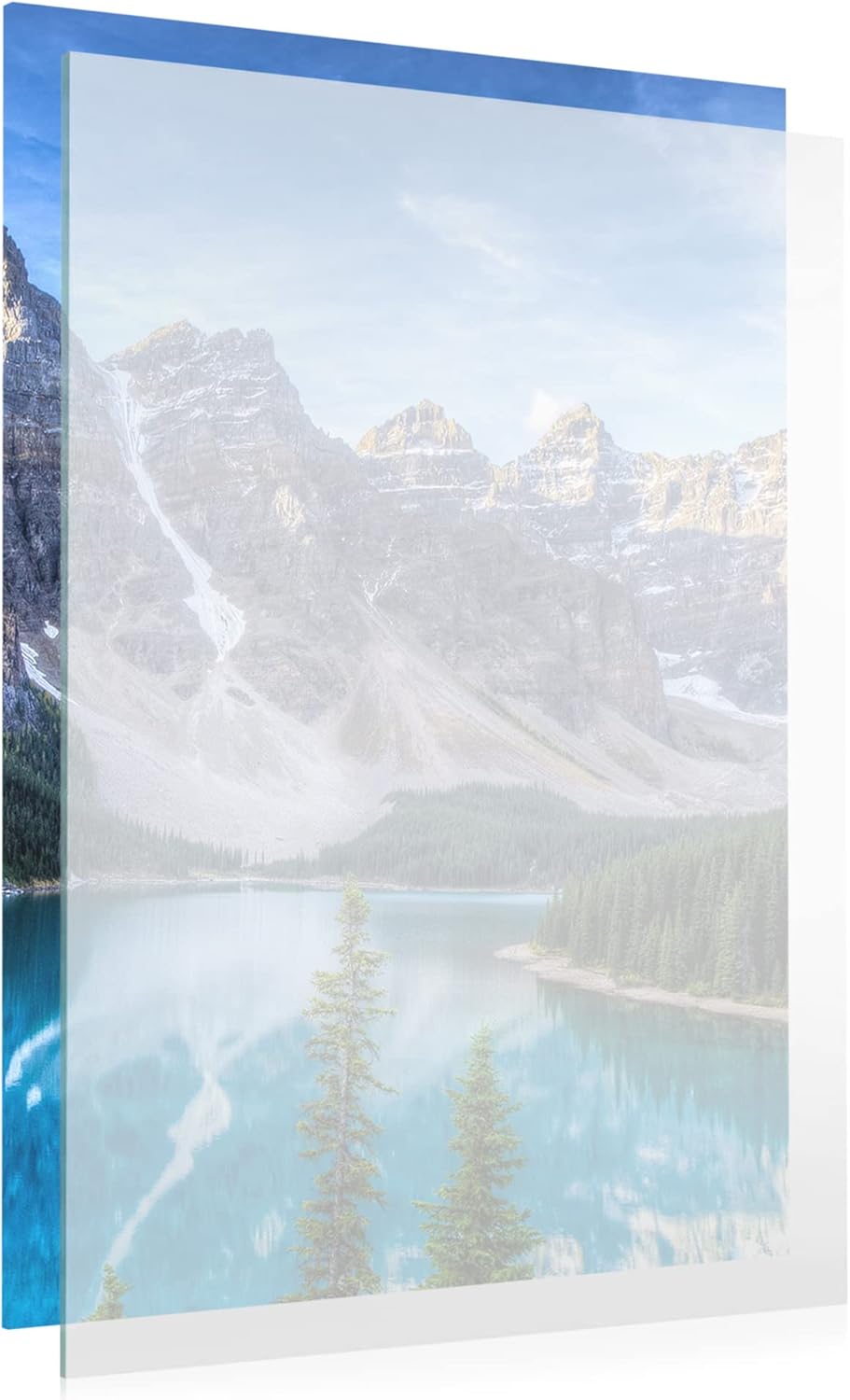 Non-Glare Acrylic Replacement for 15x18 Picture Frame, Replacement Plexiglass for 15x18 Photo Frame, UV-Resistant Non-Glare Acrylic Cover Sheet