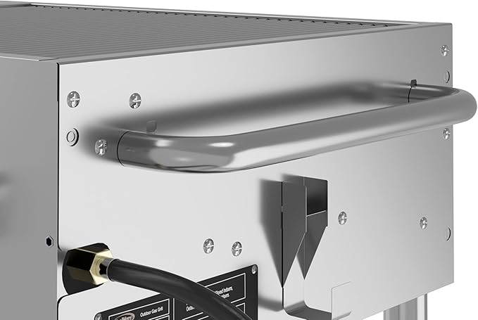 60 in. Commercial Mobile Outdoor Propane Gas Grill, ETL Listed in Stainless-Steel (KM-CGM-60)