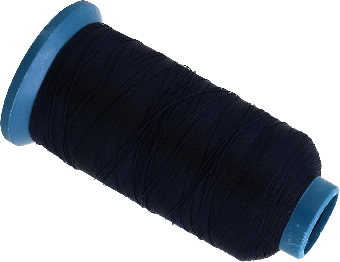 Mandala Crafts Bonded Nylon Thread Dark Blue Heavy Duty Sewing Threads - 1500 YDs Size 69 210D T70 Tex 70 Thread for Leather Jeans Weaving Outdoor Marine Upholstery Threads