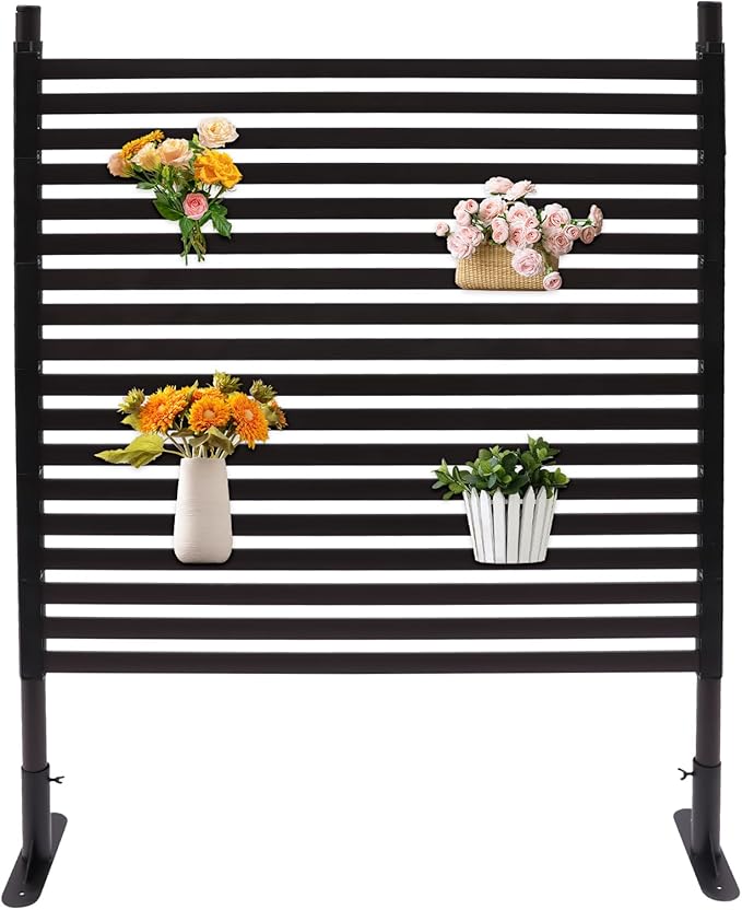 Outdoor Privacy Fence Screen, Tall Divider for Outdoor Garden Backyard Patio Decorative, Privacy Screen Fence Panels