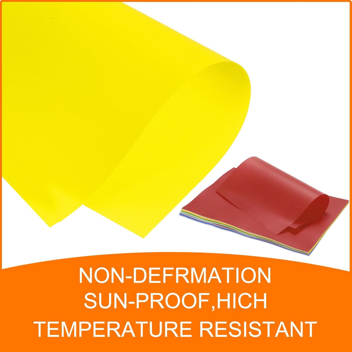 MECCANIXITY Colored Vellum Paper, 20 Sheet Lemon Yellow Transparency 11.7 x 8.2 Printable Vellum Paper, Translucent Vellum Sheets for Printing Wedding Invitations, Ink Jet Laser Printer