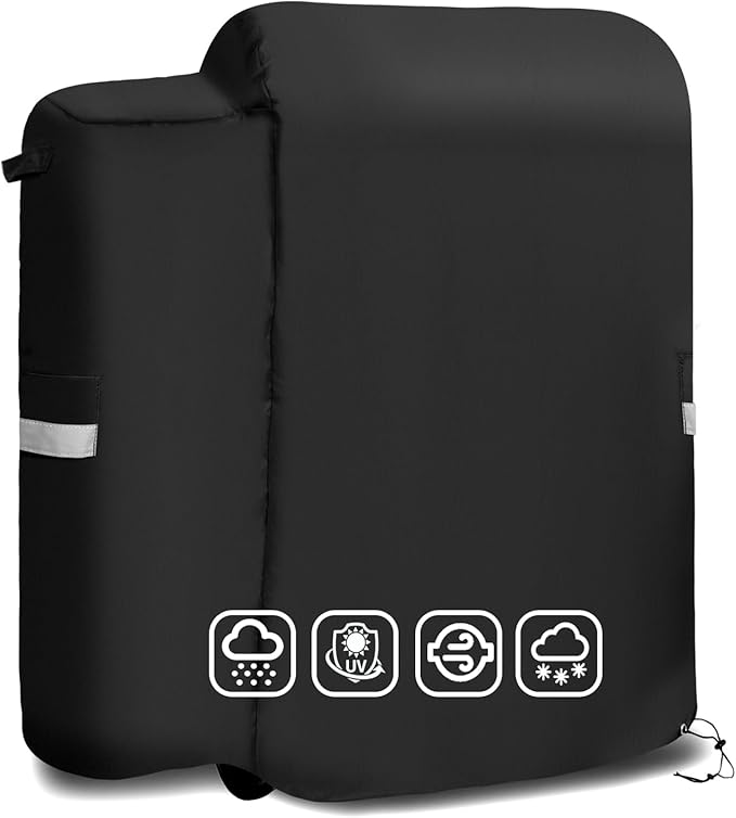 73700 Grill Cover for Pit Boss 700FB, Lexington 500, Lexington 540, Classic 700 Wood Pellet Grills, Heavy Duty 600D Waterproof Fabric BBQ Cover for Pit Boss 400FB,Pro 600 and Z Grill 550B, with Handle