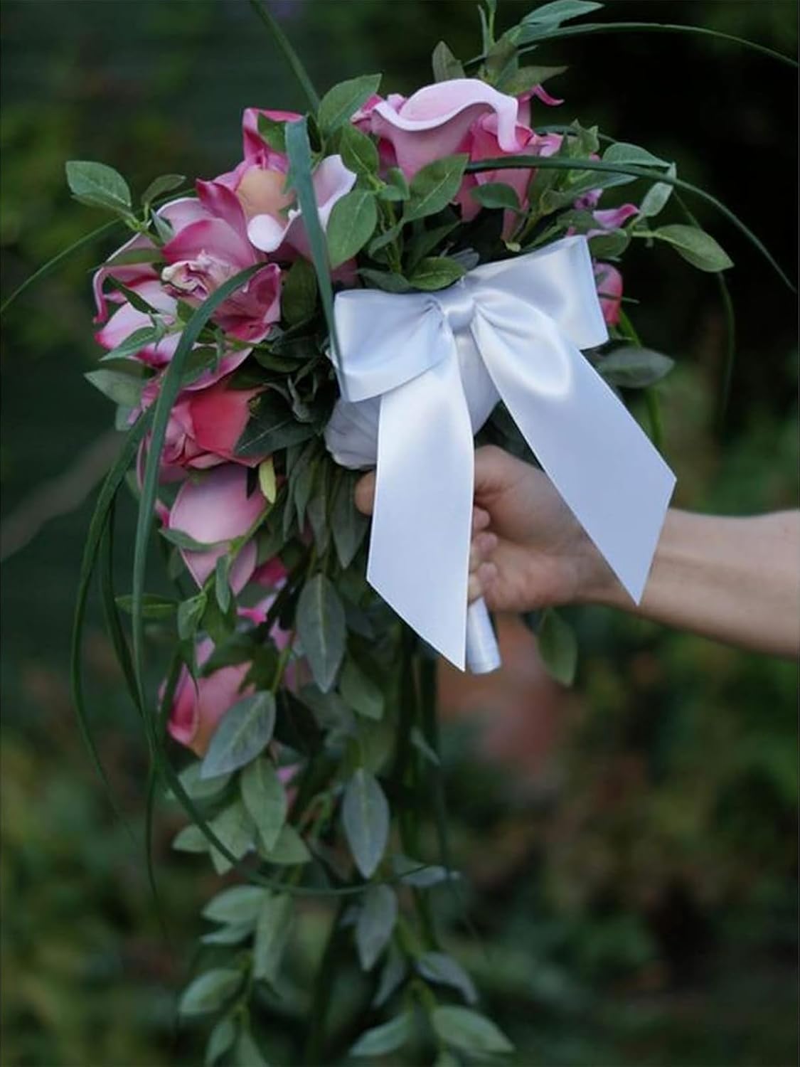 1-1/2" x 50 Yards White Polyester Satin Ribbon Single Faced Fabric Ribbons for Gift Wrapping, Crafting, Floral Arrangements, Flower Bouquet, Wedding, Home Decor