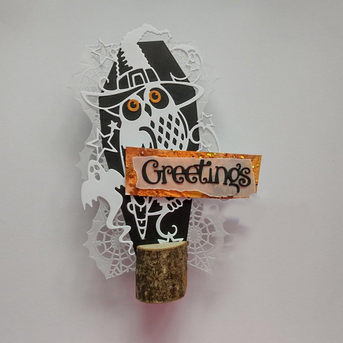 Cutting Dies Metal Stencils Scrapbooking Tools Flowers Lace Frame DIY Embossing Template for Paper Card Making Album Arts Crafts Supplies (Coffin Shape-6.8x13.8cm)