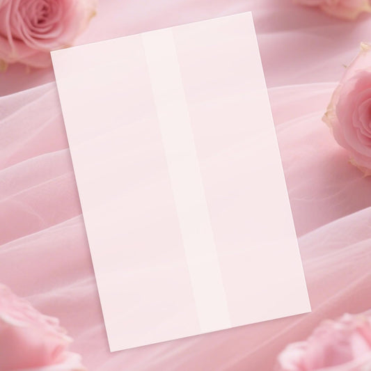 30 Pack Pre-Folded Vellum Jackets for 4x6 Invitations, Translucent Vellum Paper 4x6 Jackets, 100GSM Wedding Invitations Wraps, Envelope Liners for Birthdays, Baby Showers