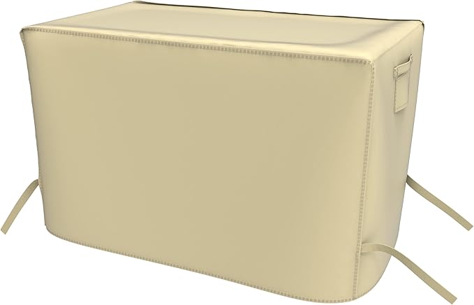 45" Heavy Duty Waterproof Gas Grill Cover fits Weber Char-Broil Coleman Gas Grill-Beige