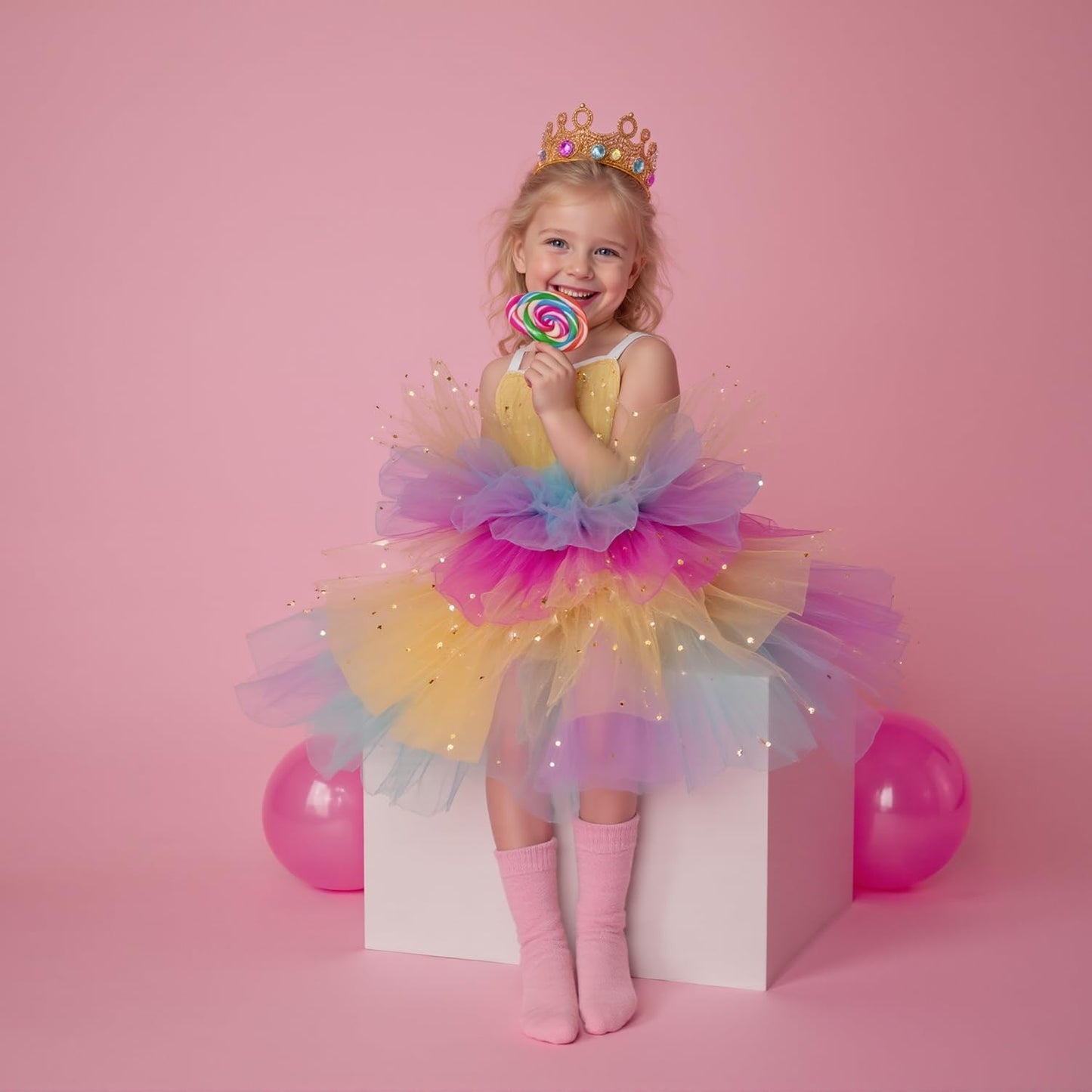 Kate Seamless Paper Backdrop for Photography Solid Pink Backdrop Paper (53''x16.4' Baby Pink)