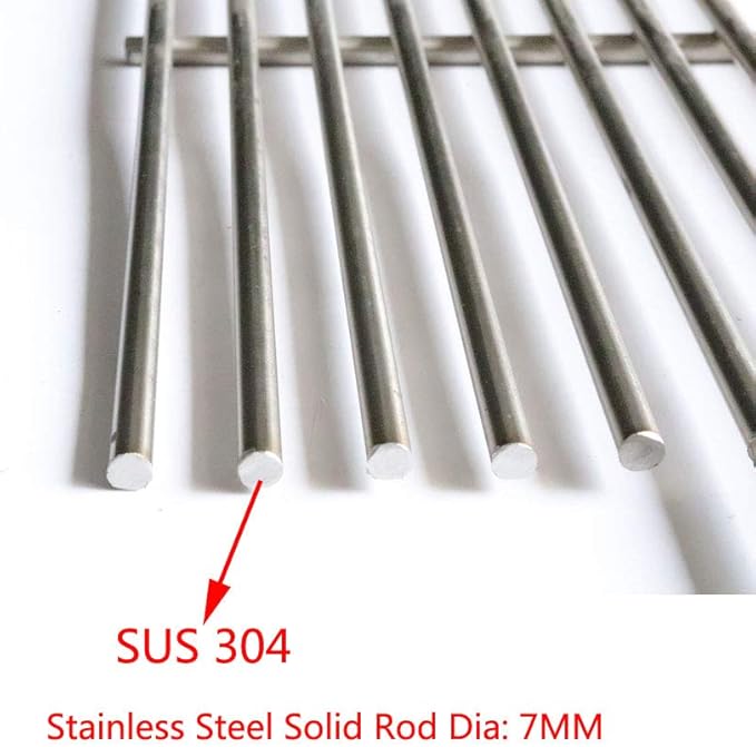 SES703(3-Pack) 18 13/16" Stainless Steel Cooking Grates Grid for Select Kitchen Aid 720-0787D, 730-0953, 720-0953A Brand Gas Grill