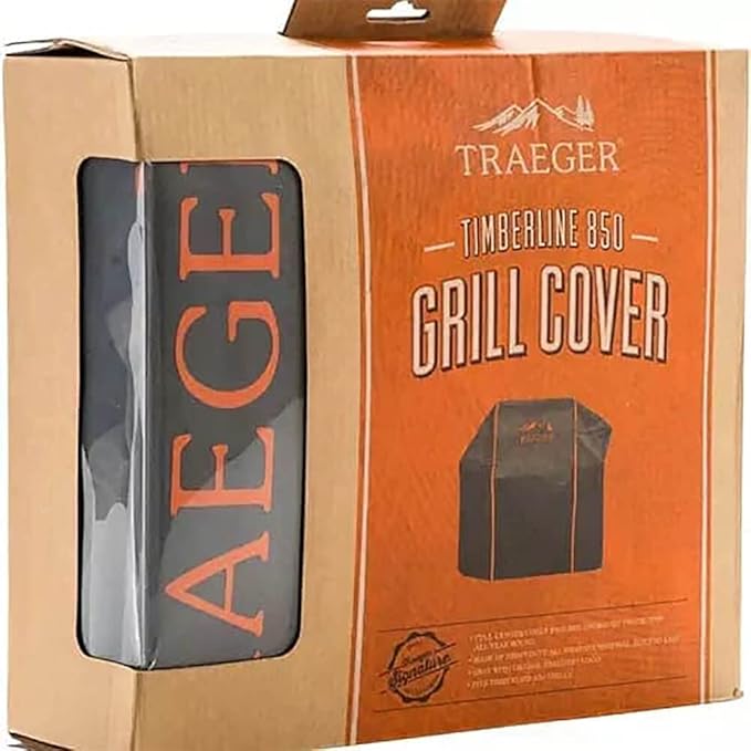 Traeger Grills BAC359 Full-Length Grill Cover Grill Accessory - Timberline 850