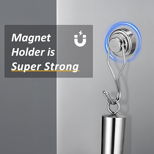 Juome Stainless Steel Ice Scoop with Magnetic Holder for Ge Profile Opal 2.0 Nugget Ice Maker, Ice Scoop for Freezer for GE Profile Opal Ice Maker Machine