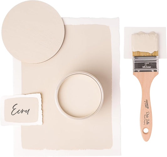Dixie Belle Paint Company Chalk Finish Furniture Paint – Ecru (1 Gallon / 128oz) – Matte Chic Chalk Mineral DIY Furniture Paint