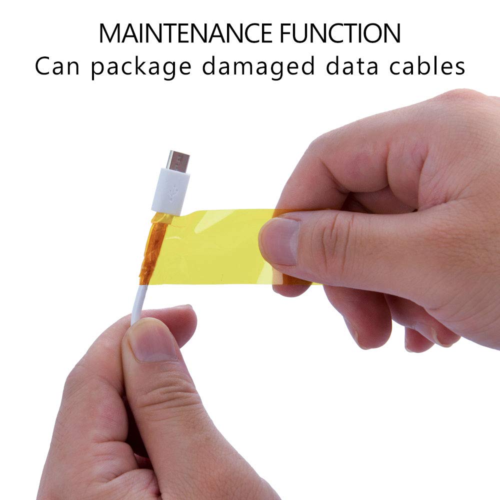 MYJOR Brand High Temperature Tissue Paper Tape, 2in x 108ft x 1 roll Used to Protect CPU and 3D Printer Work Surface, PCB Circuit Board Professionals