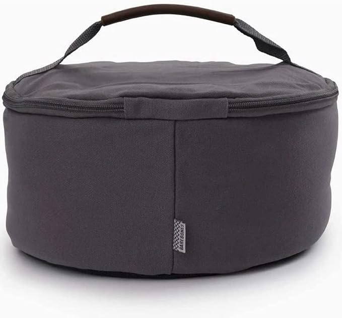 Barebones Padded Utility Storage Bag – 7L Durable Canvas Storage for Camping Gear, Lanterns, Tableware – Zipped Top, Padded Walls, Shoulder Strap, and Multiple Compartments for Travel or Outdoor Use