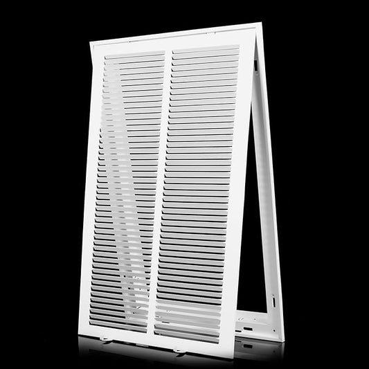 14x20 Return Air Grille [Duct Opening Size],Return Air Vent Cover for Wall Or Ceiling,Steel Return Air Filter Grilles Removable Face/Door for 1 Inch Filters (14"W x 20"H [Duct Opening])