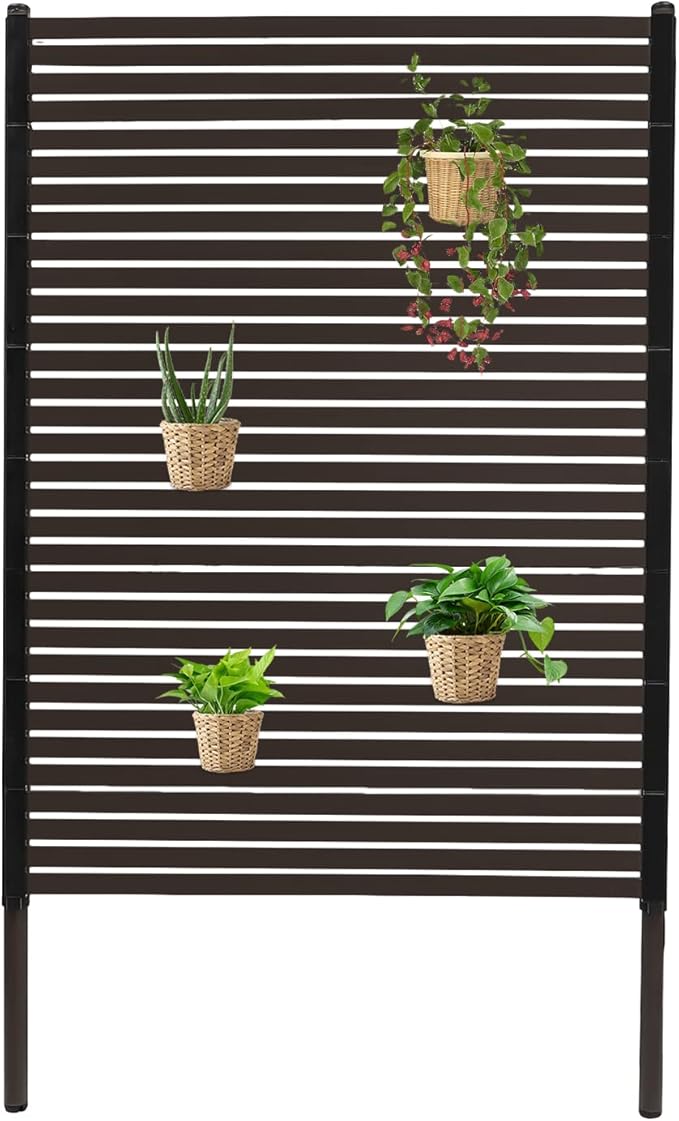 Outdoor Privacy Fence Screen, Privacy Fence Screen for Outside,Decorative Privacy Screen Fence Panels,3 ft W x 5 ft H Tall Divider for Outdoor Garden Backyard Patio