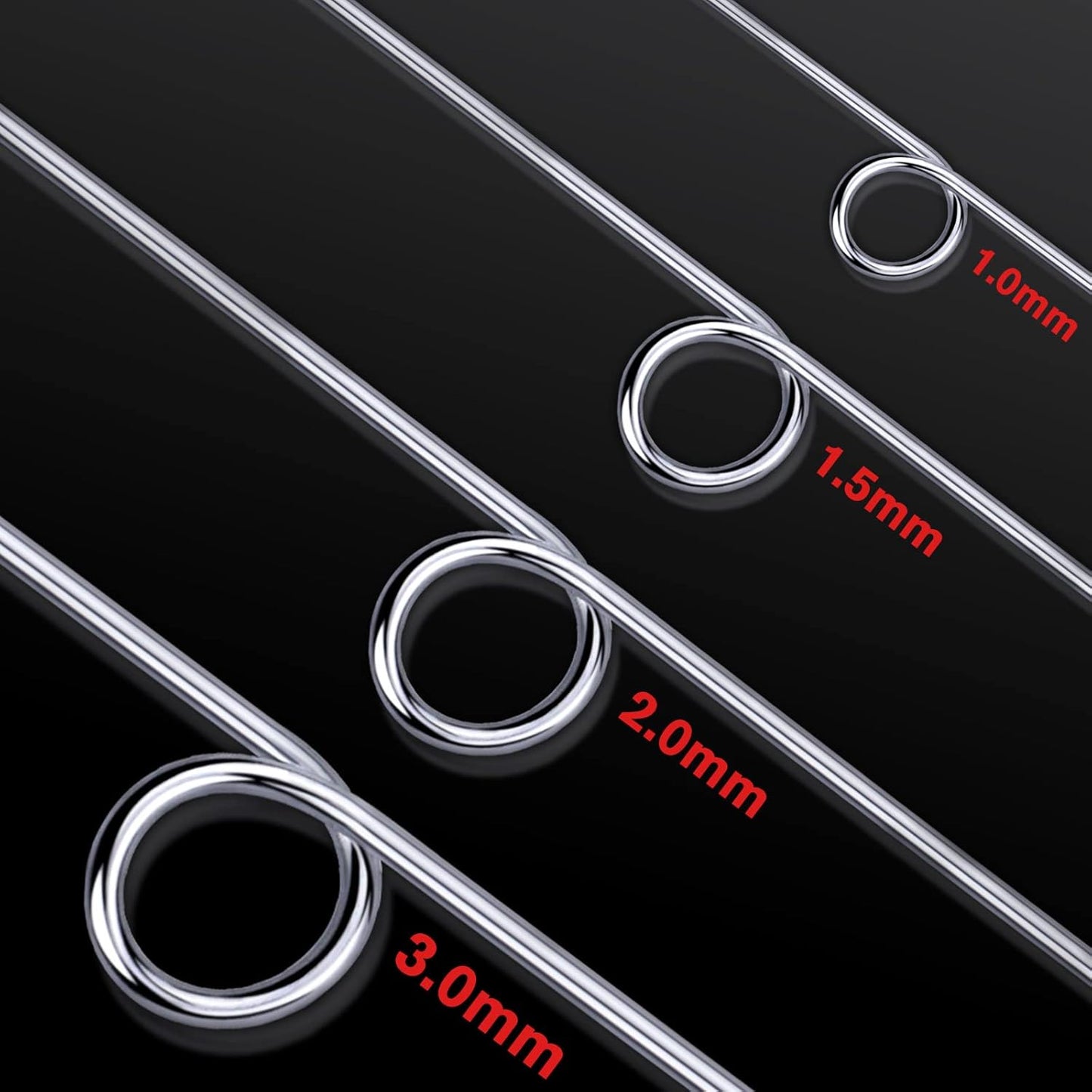 Aluminum Craft Wire, 95 Feet 2.0mm/ 14 Gauge Soft Silver Metal Bendable Sculpting Aluminum Wire Roll Bulk for DIY Crafts Jewelry Making