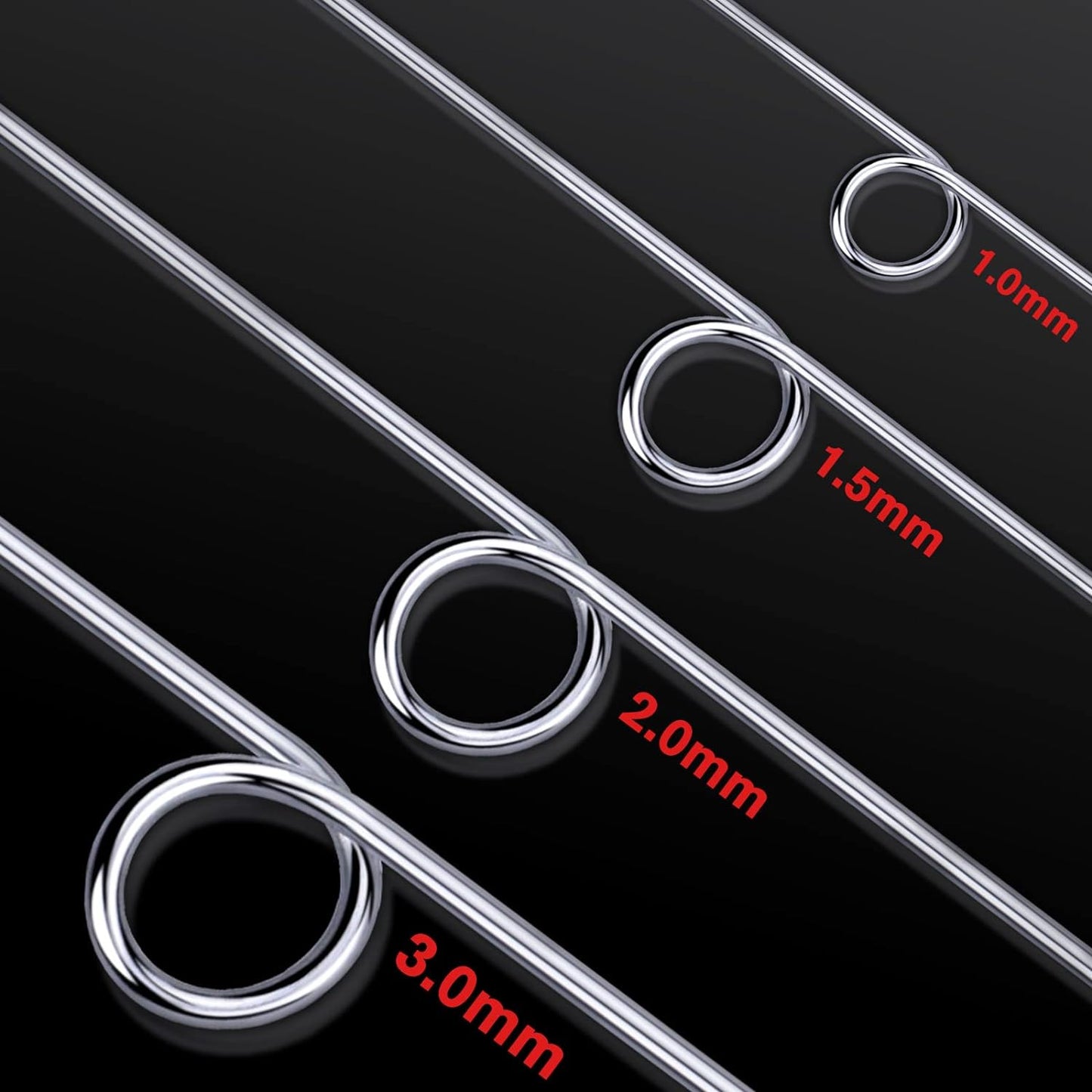 Aluminum Craft Wire, 75 Feet 1.5mm/ 16 Gauge Silver Bendable Soft Metal Aluminum Wire Roll Bulk for DIY Crafts Sculpting Jewelry Making