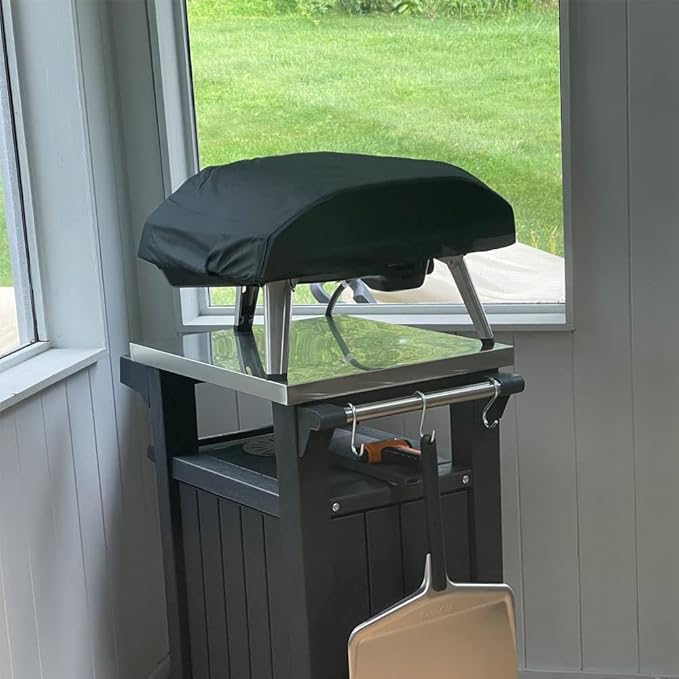 ZJYWSCH Pizza Oven Cover for Ooni Koda 16 Gas Pizza Oven 600D Heavy Duty Portable Gas Pizza Oven Cover Koda 16 Outdoor Waterproof