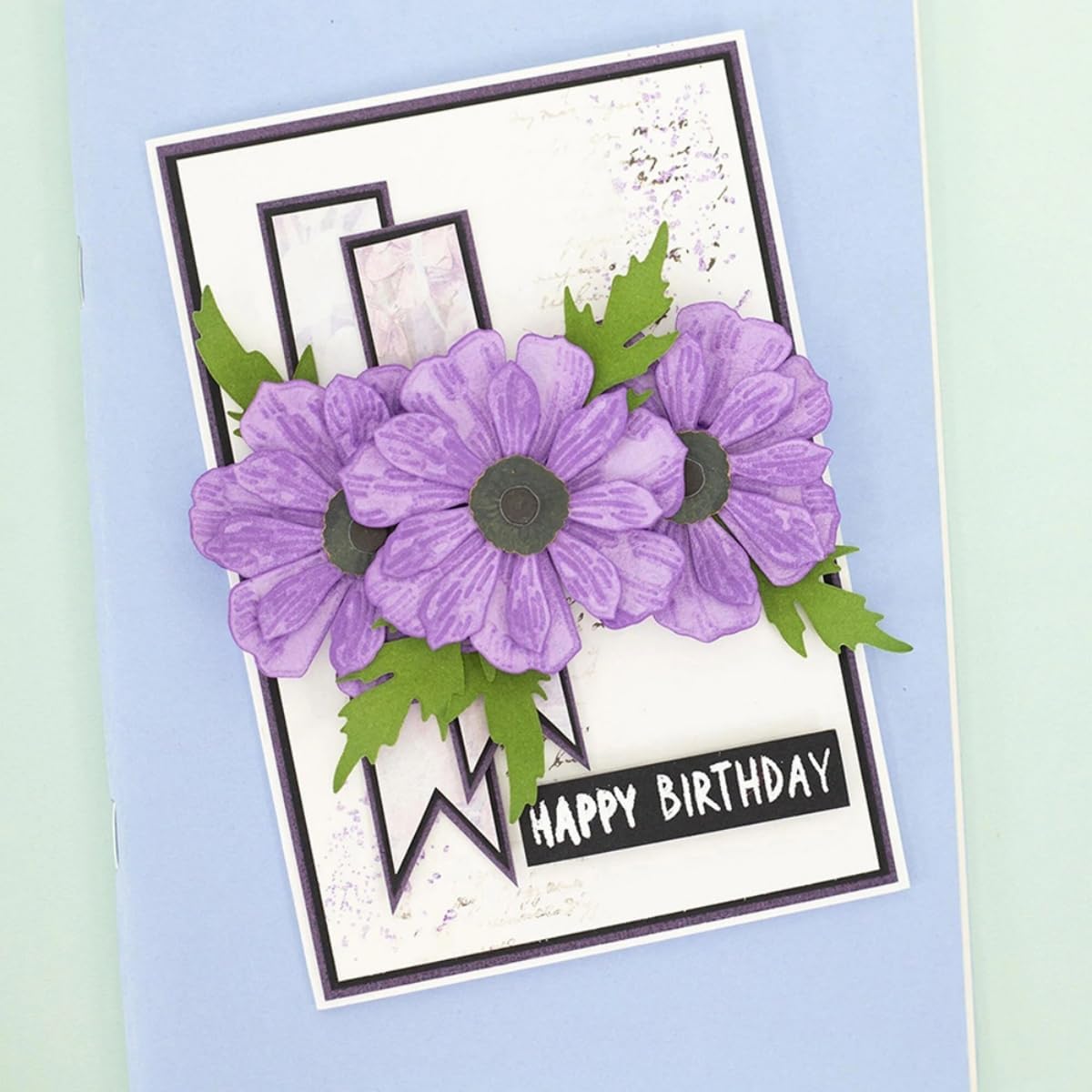 Cutting Dies Metal Stencils Scrapbooking Tools DIY Embossing Template for Paper Card Making Album Arts Crafts Supplies (Flower Set B-9.4x10.5cm)