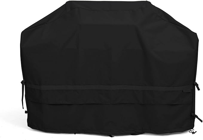 Covermates Grill Cover - Weather Resistant Outdoor Cover, Heavy Duty BBQ Covers for Large Outdoor Kitchen, Prestige 900D Polyester, 92 Inch, Black