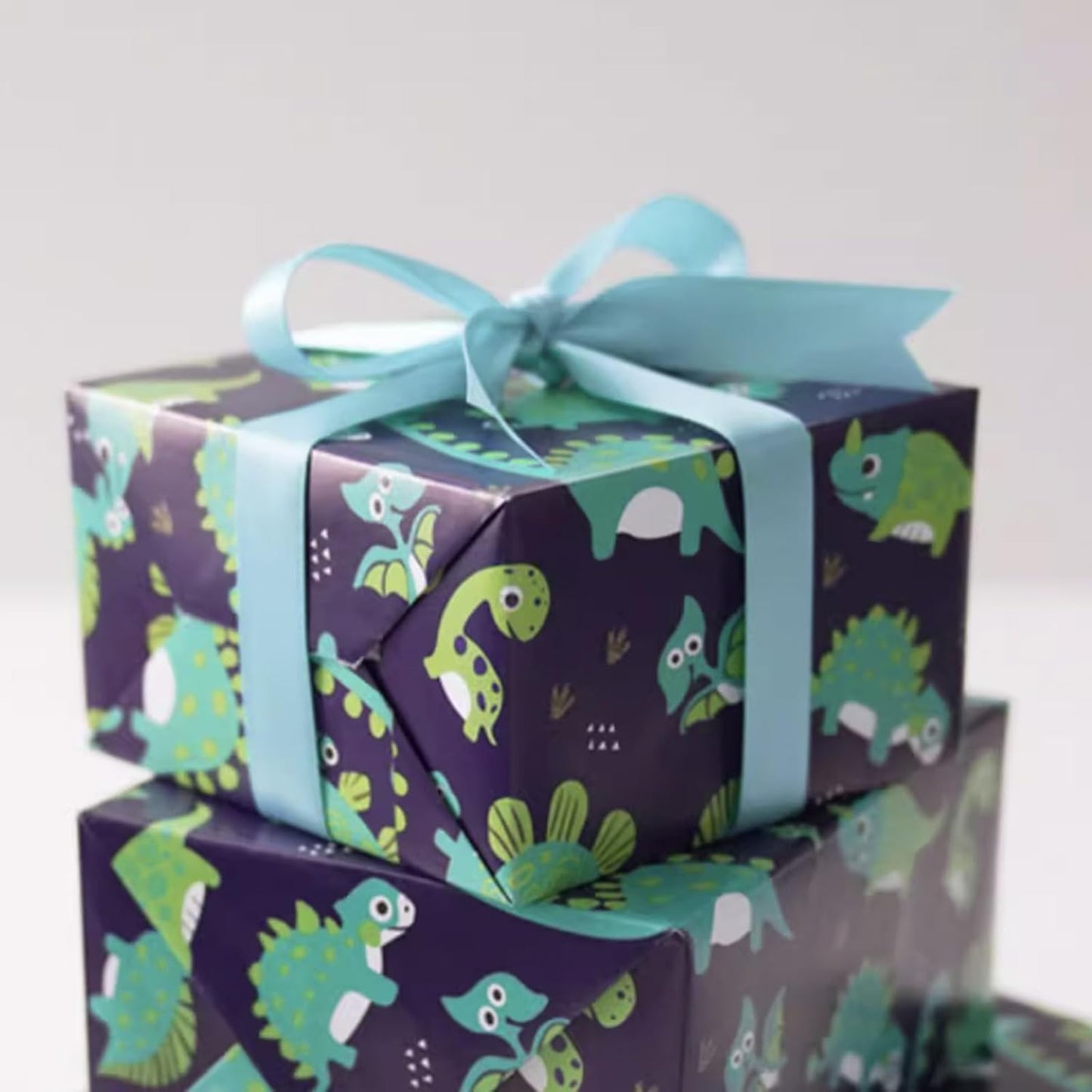 1" x 100 Yards Sky Blue Polyester Satin Ribbon Single Faced Bulk Fabric Ribbons for Gift Wrapping, Crafting, Bows Making, Flower Bouquet, Wedding, Home Decor