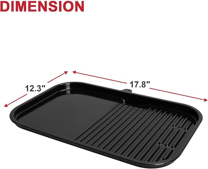Griddle Plate for Ninja Woodfire Pro XL Connect OG800 OG900 Series, Flat Top 2-in-1 Grill Plate for Ninja Woodfire XSKGRDPLT OG951 OG850 OG952 Grill Accessories