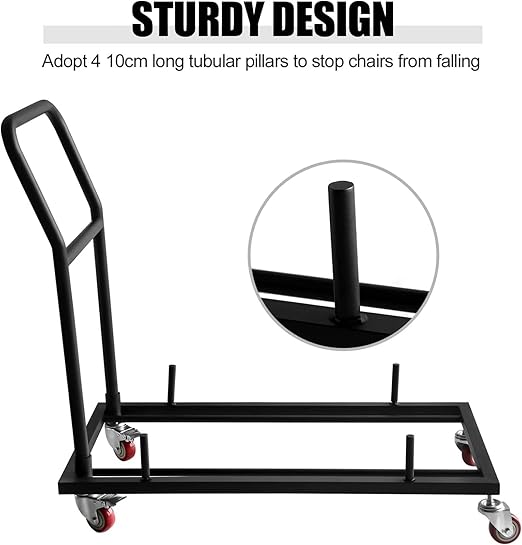 Drywall Cart, Drywall Sheet Carts, Heavy Duty Plasterboard Trolley W/Four 5" Wheels, Service Dollies for Handling Sheetrock Sheet Panel,39.4x20.3x40.9