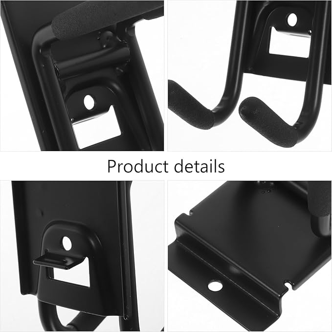 Heavy Duty Garage Wall Hooks Multi-Function Utility Storage Hook Heavy-Duty Metal for Garage and Garden Tools Organization