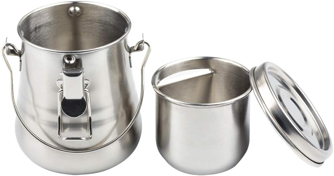 MYARTOOL Paint Brush Washer, Portable Leak-Proof Brush Cleaner with Lid and Filter Screen, 4" tall x 3-1/2" dia.