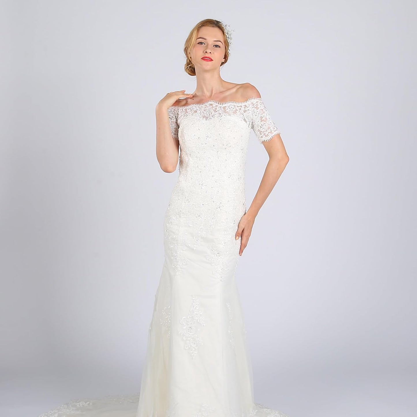 Seamless Photography Background Paper Roll, White Photo Paper Backdrop for Photography, Video and Streaming (53''x16 'Snow)