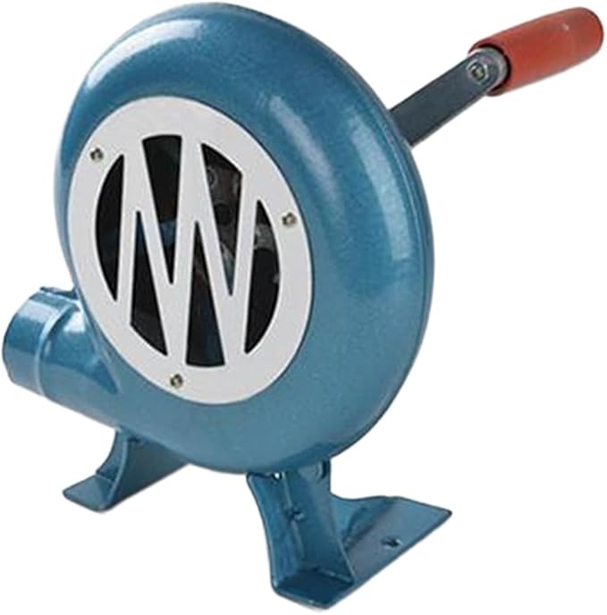 Air Blower Fire Blower Hand Cranked Fan Portable for Grill BBQ Outdoor Cooking Accessories