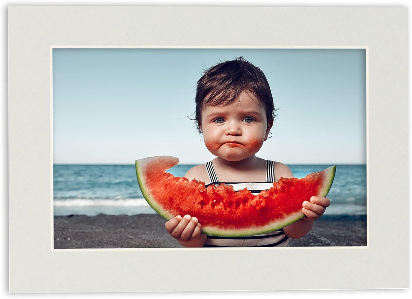 11x14 Mat for 8.5x11 Photo - Precut Grey Picture Matboard for Frames Measuring 11 x 14 Inches - Bevel Cut Matte to Display Art Measuring 8.5 x 11 Inches - Acid Free Pack of 100 MATS