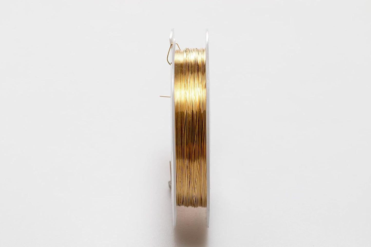 21 Gauge, Jeweler's Brass Wire, Red Brass, Round Dead Soft CDA #230 Alloy Jewelry Grade - 25FT by CRAFT WIRE