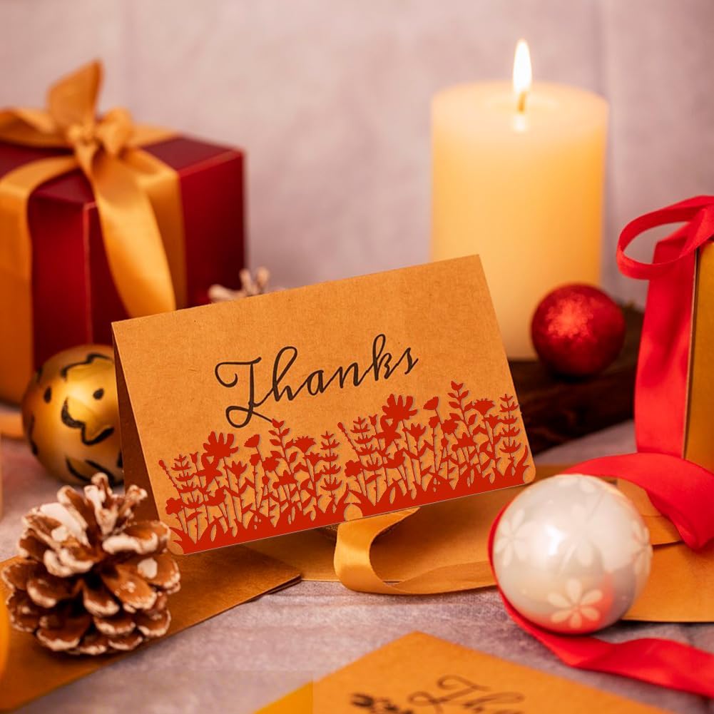 31PCS Flower Metal Die Cuts Wildflower Metal Cutting Dies Flower Leaf Shape Embossing Scrapbooking Cuts Stencil Leaves Embossing Paper Dies for Card Making Album Decorative