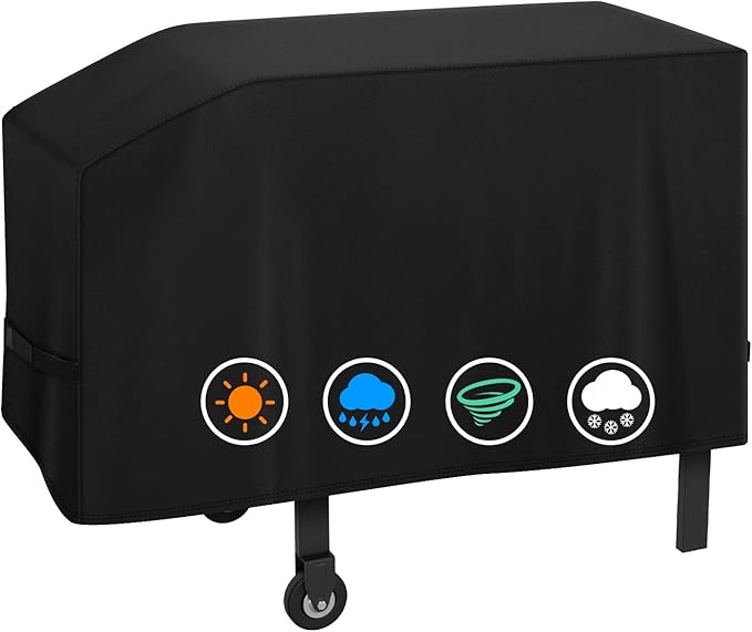 ZBXFCSH Outdoor Grill Griddle Cover fits for Blackstone 1529 22” and 28” Single Shelf Griddle Cover, Heavy Duty Flat Top Griddle Station Cover with Waterproof Sealed Seams, Durable FadeStop Material