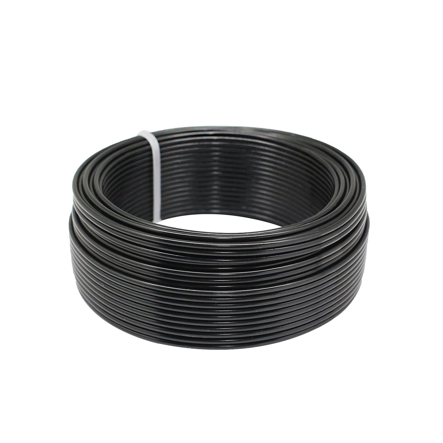 12 Gauge Aluminum Craft Wire, 2mm×30Yards Bendable Metal Craft Wire for Bonsai Plant Stand, Doll Skeletons, Wire Sculpture, Jewelry Making and Home Decorations (Black)