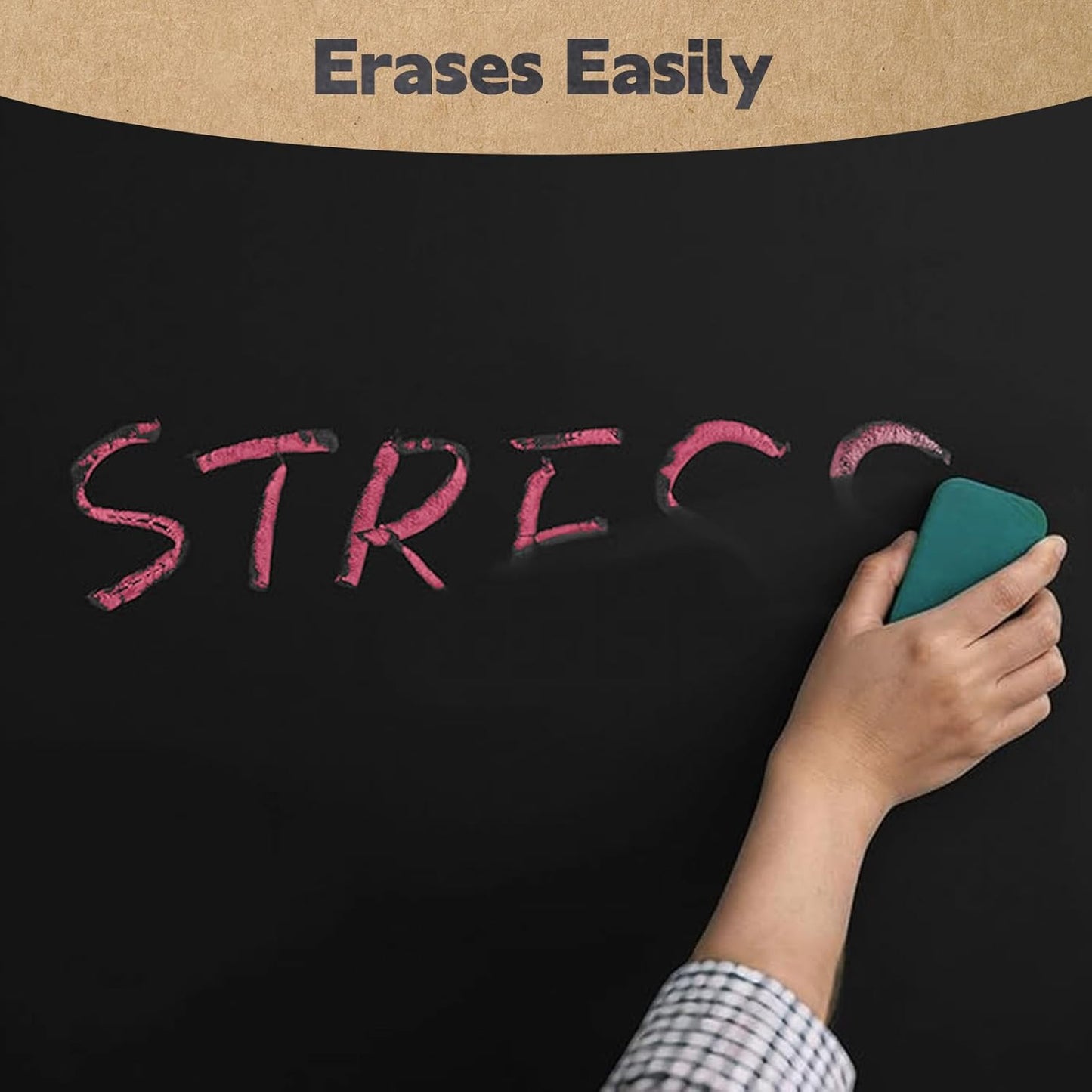 Colored Chalk 100PCS, 5 Colors, Low Dust Chalks Stick Bulk for Chalkboard Blackboard Non-Toxic