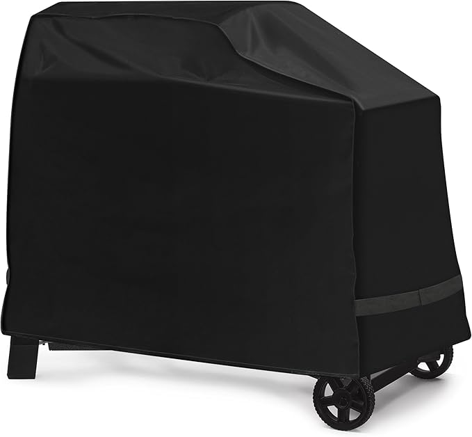 Grill Cover for Traeger Woodridge Accessory Wood Ridge Replacement Parts BAC761 Pellet Smoker Full Length 600D Waterproof Outdoor BBQ Covers Grilling