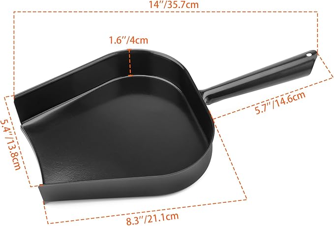 onlyfire Barbecue Ash Removal Pan Fits for Kamado/Ceramic Grill Likes Big Green Egg, Kamado Joe,Pit Boss,Louisiana,Grill Dome,Vision Grills,Char-Griller etc