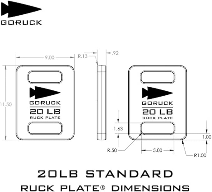 GORUCK Ruck Plate Carrier 3.0 and Ruck Plate 20lb Bundle